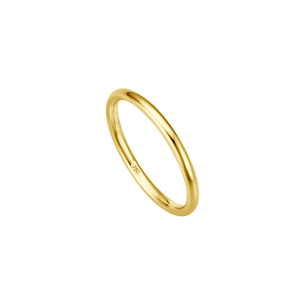 Delicate Pure Gold Ring- Gelbgold