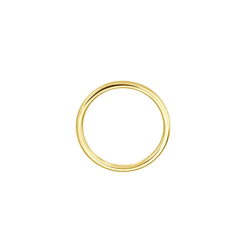 Delicate Pure Gold Ring- Gelbgold