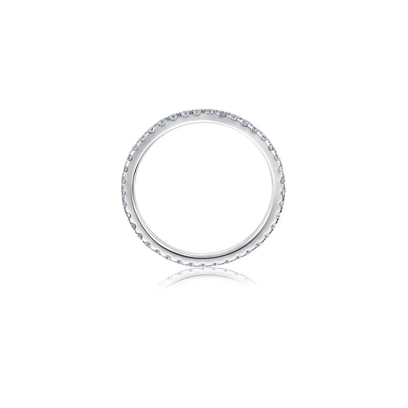 Voll-Memoire Diamant Ring - 0,50 ct - Weißgold