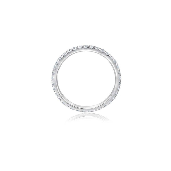 Voll-Memoire Diamant Ring - 0,35 ct - Weißgold