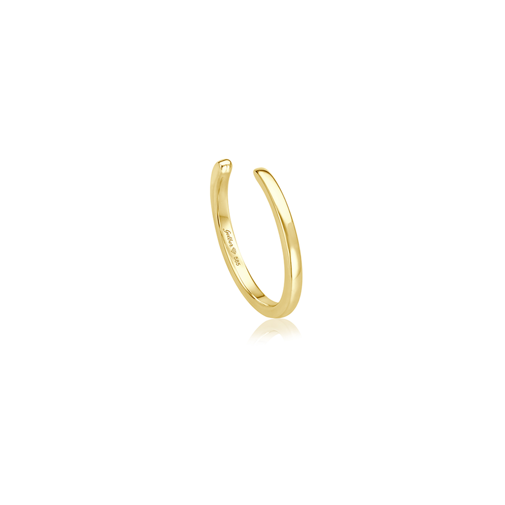 Gold Ear Cuff Gelbgold I GelberDiamonds